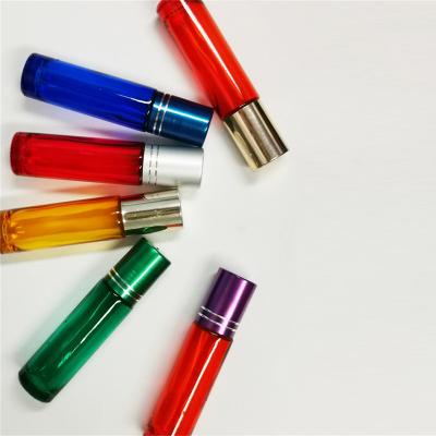 10ml Colorful Essential Oil Roller Bottles supplier