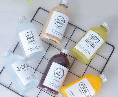270ml transparent juice bottle